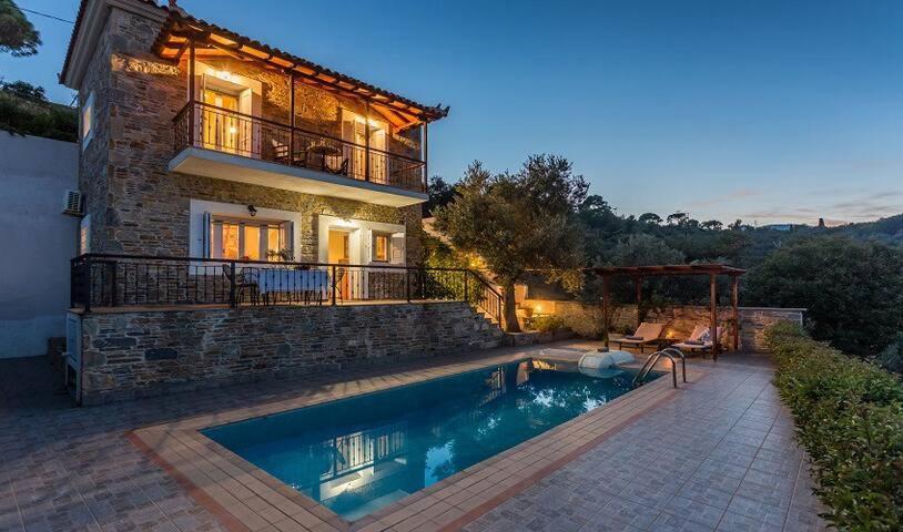 Villa Alegria Скопелос Екстериор снимка